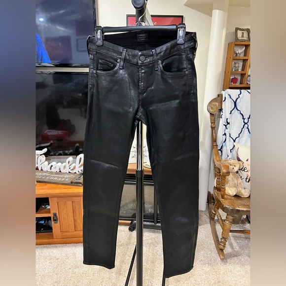 Citizens Of Humanity Denim - Citizens of Humanity faux leather jeans